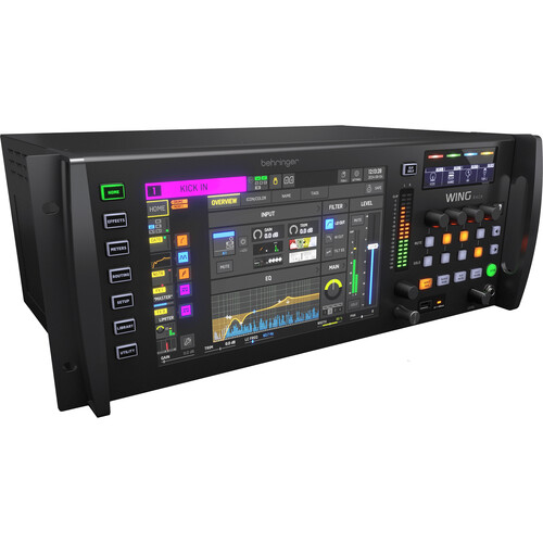 Behringer WING RACK 48-Channel / 28-Bus Full-Stereo Digital Mixing Console (Pro Black, 4 RU