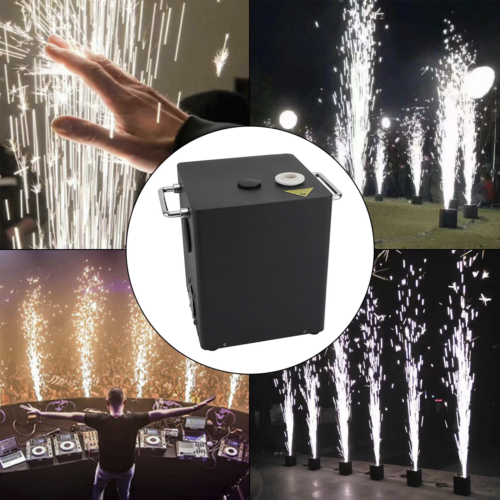Dynacore Cold Sparkler Machine 530W Spark Firework Machine DJ Disco Stage Effect Machine - Image 4