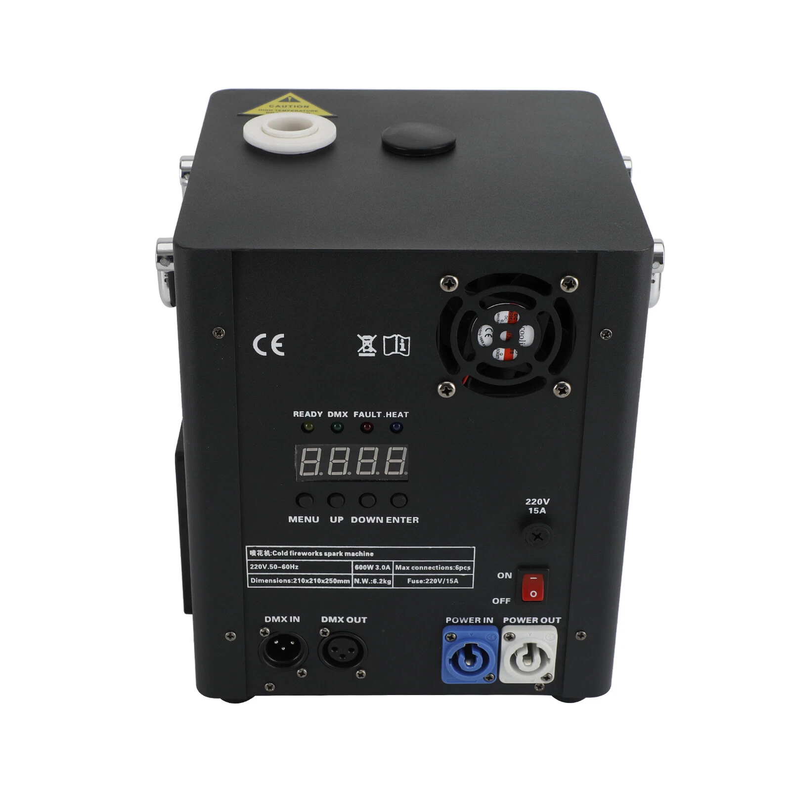 Dynacore Cold Sparkler Machine 530W Spark Firework Machine DJ Disco Stage Effect Machine - Image 6