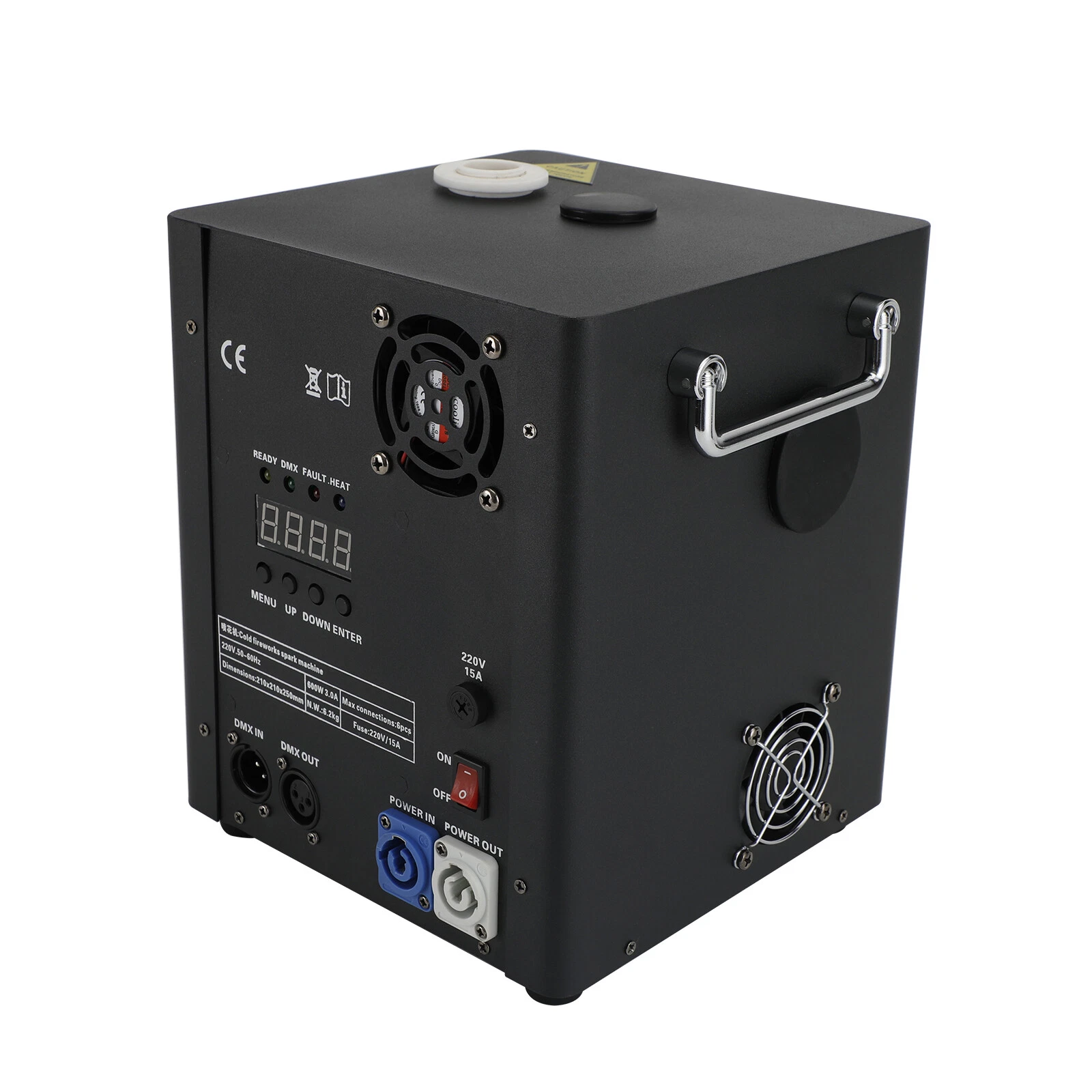 Dynacore Cold Sparkler Machine 530W Spark Firework Machine DJ Disco Stage Effect Machine - Image 8