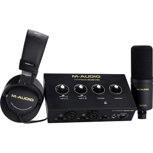 M-Audio M-Track Duo HD Producer Pack