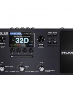 Nux MG-30 Multi-Effect Pedal for Electric Guitar