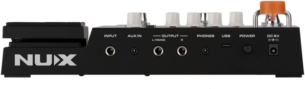 NUX MG-400 Multi Effects Pedal, 30 Amp Modeling, 512 Samples IR, 10 Independent Moveable Signal Blocks, 36 Built-in Cabinet IRs, Real‑Time Interaction, Backup & Safety, 24 User-loadable IR Slots - Image 3