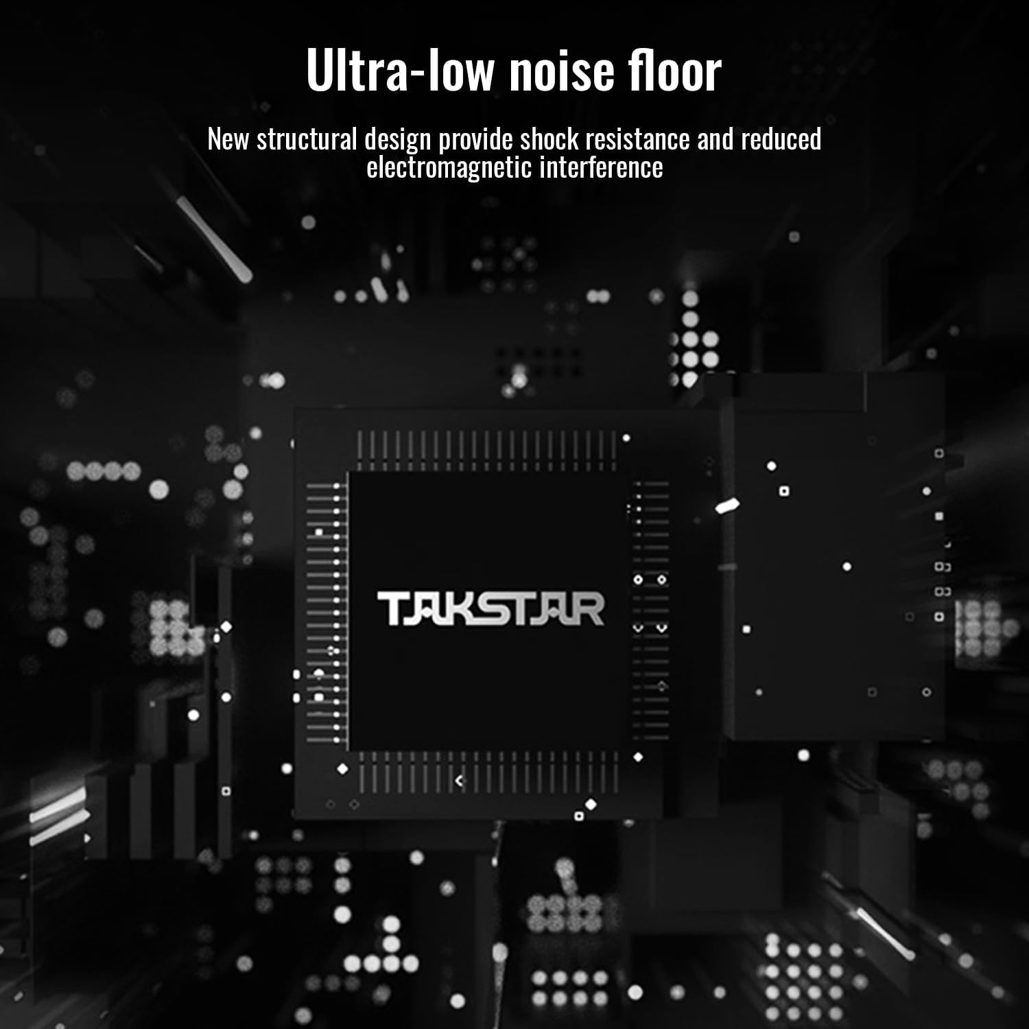 TAKSTAR XLR Cardioid Condenser Microphone, SM-10 34mm Large Diaphragm Recording Studio Microphone with Shock Mount, Perfect for Podcasting, Live-Streaming, Interview, Broadcasting, Vocal, Instrument - Image 4
