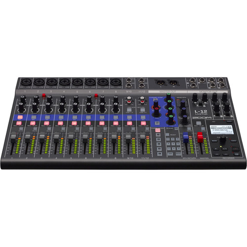 Zoom LiveTrak L-12 - 12-Channel Digital Mixer & Multitrack Recorder - Image 2