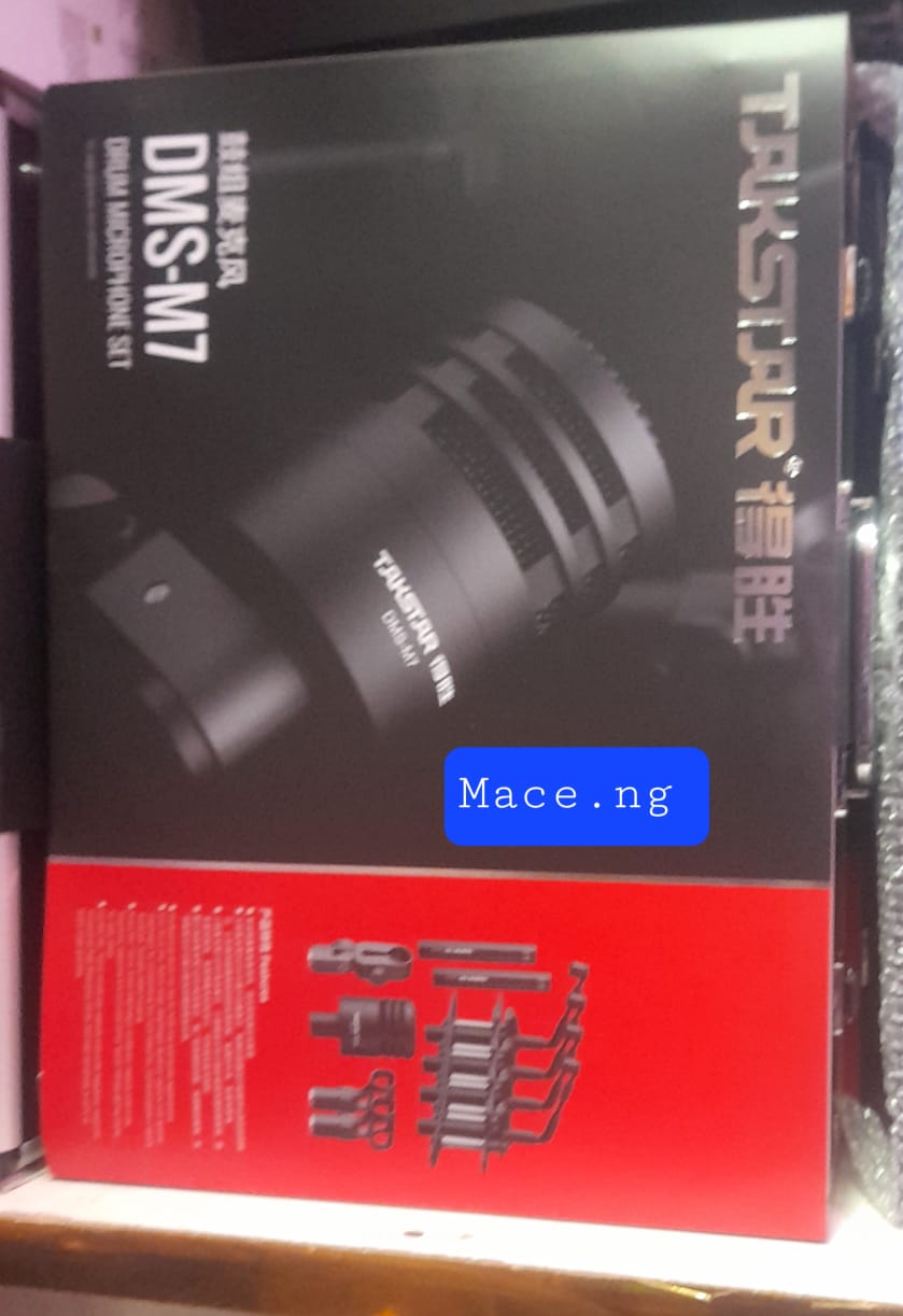 TAKSTAR DMS-M7 Drum Microphone Set 7 Piece Drum Microphone Kit, - Image 9
