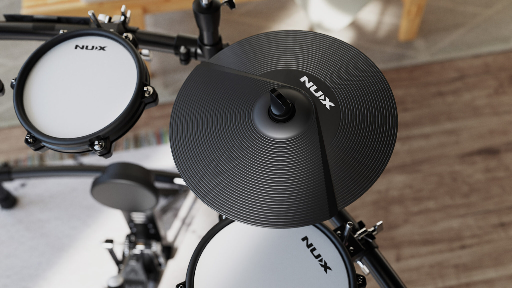 NUX DM-310 All Mesh Head Digital Drum Kit - Image 2