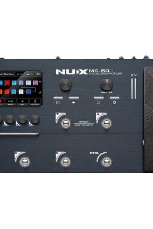 Nux MG-50Li Guitar & Bass Multi-FX Processor and Profiler with Built in Rechargeable Battery