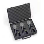 Samson R21 3PACK Dynamic Vocal Microphone with Case