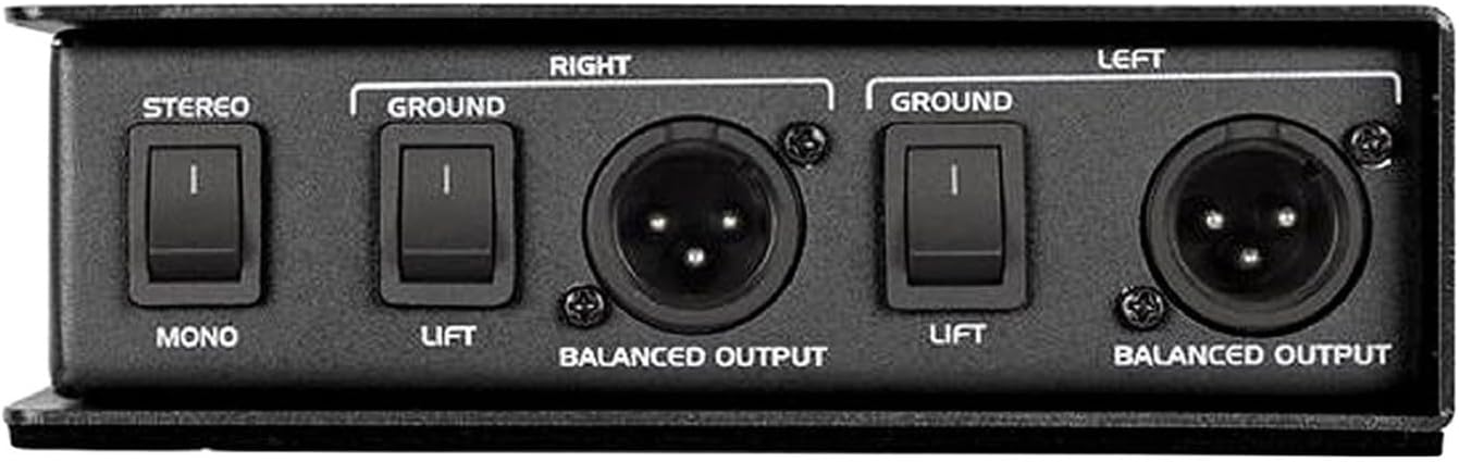 Samson MD2 Pro Stereo Passive Direct Box, Shielded Transformer - Image 3