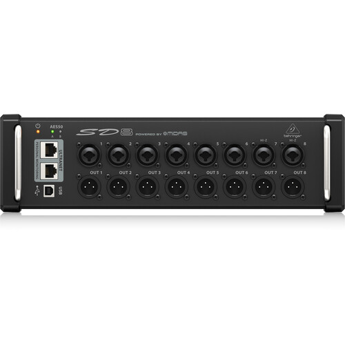Behringer SD8 I/O Stage Box with 8 Preamps - Image 2