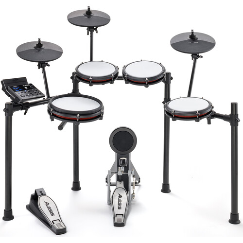Alesis Nitro Max 8-Piece Electronic Drum Kit with Mesh Heads and Bluetooth - Image 2