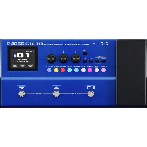 BOSS GX-1B Multi-FX Bass Processor Pedal with Bluetooth - Image 2