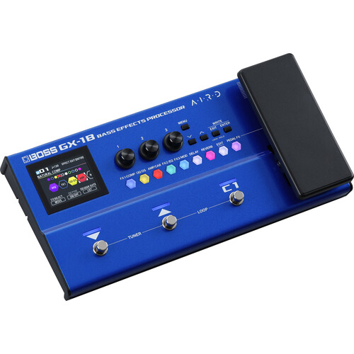 BOSS GX-1B Multi-FX Bass Processor Pedal with Bluetooth