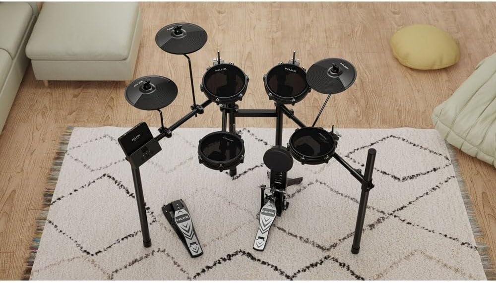 NUX DM-110 5-Piece Digital Electronic Drum Set - Image 2