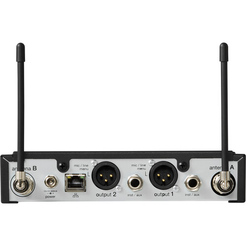 Shure SLXD24+/B58 Dual-Channel Digital Wireless Handheld Microphone System with Beta 58A Capsules (G57: 470 to 608 MHz) - Image 6