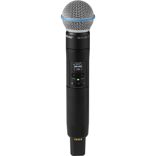 Shure SLXD24+/B58 Dual-Channel Digital Wireless Handheld Microphone System with Beta 58A Capsules (G57: 470 to 608 MHz) - Image 7